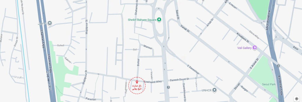 لوکیشن عمارت شیخ بهایی