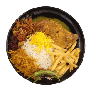 زرشک پلو با مرغ